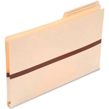 SMEAD Smead¬Æ 1" Accordion Expansion File Pockets, 2/5 Tab, Legal, Manila 76487